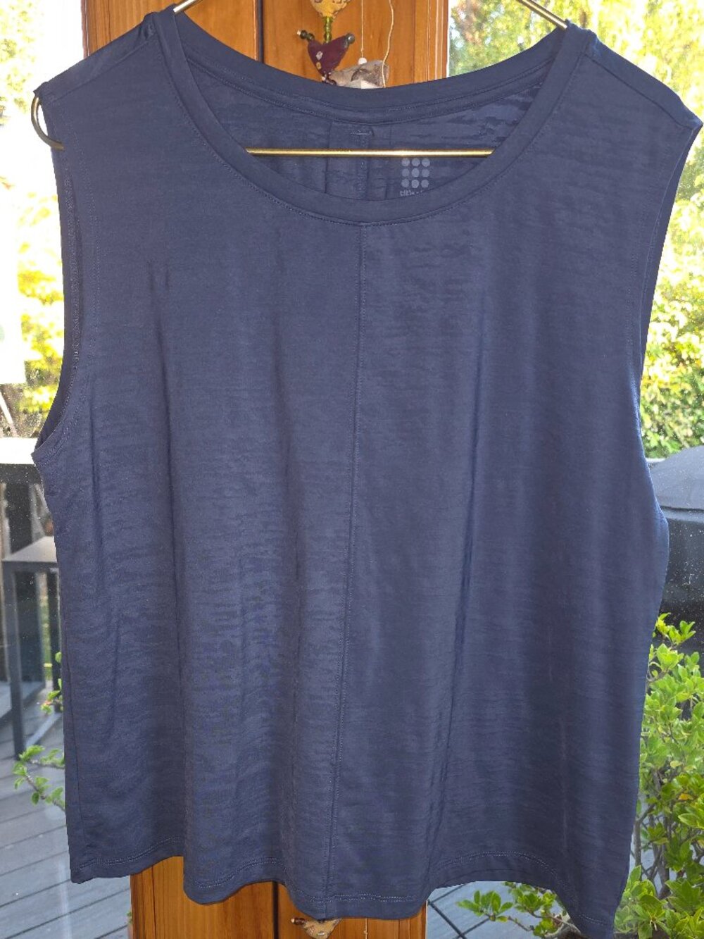 Title Nine Phoenix Pleat Back Tank Top